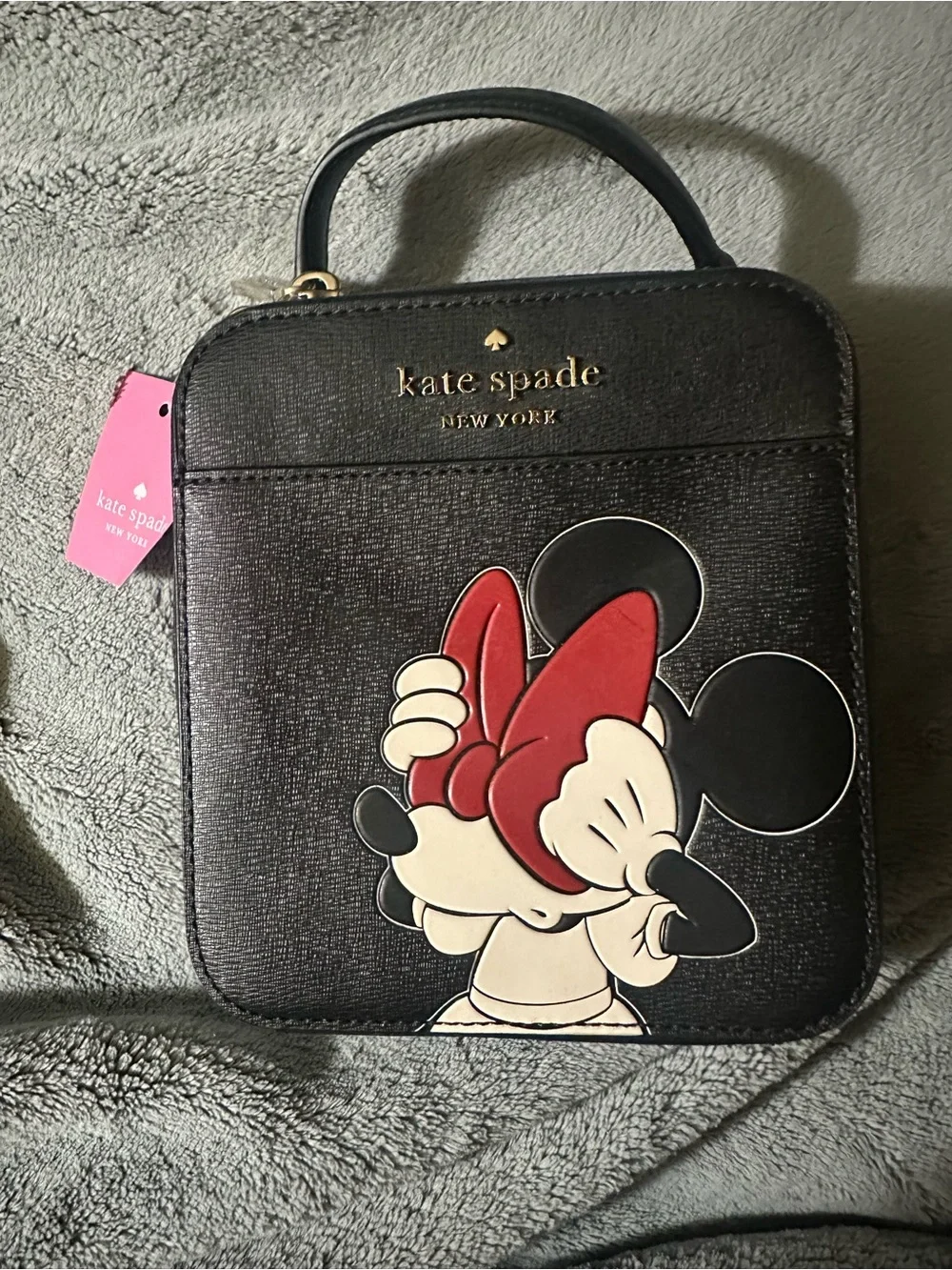kate spade Black Minnie Mouse crossbody